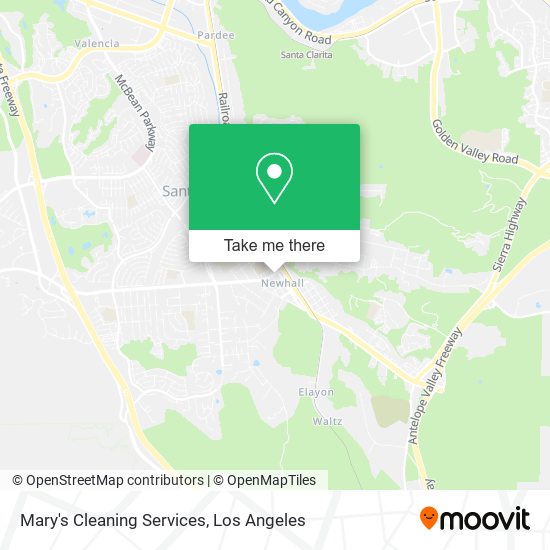 Mary's Cleaning Services map