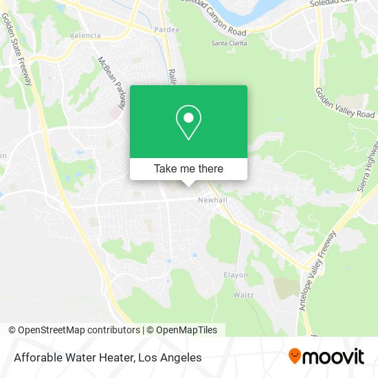 Afforable Water Heater map