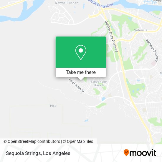 Sequoia Strings map