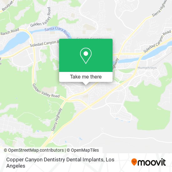 Mapa de Copper Canyon Dentistry Dental Implants