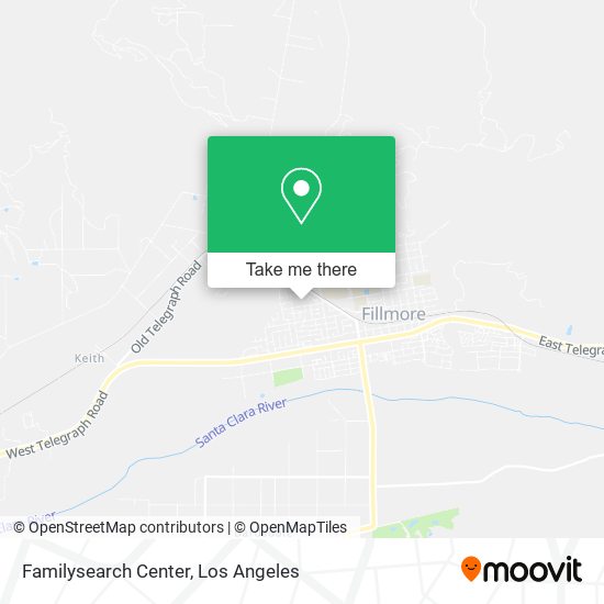 Familysearch Center map