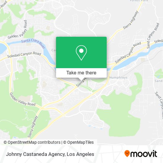 Johnny Castaneda Agency map