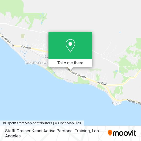 Steffi Greiner Keani Active Personal Training map