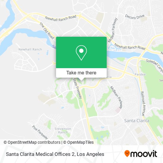 Mapa de Santa Clarita Medical Offices 2