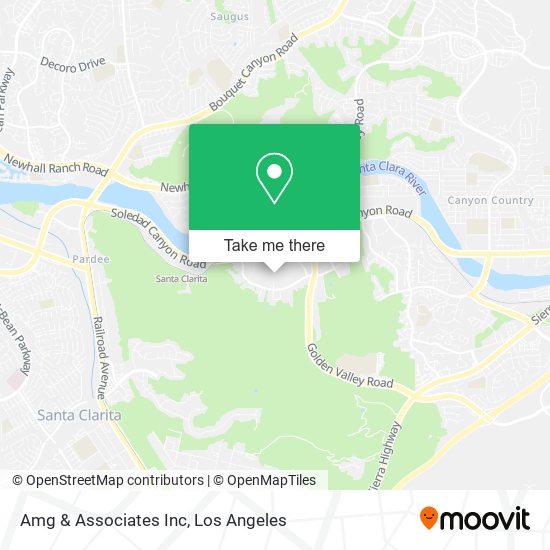 Amg & Associates Inc map