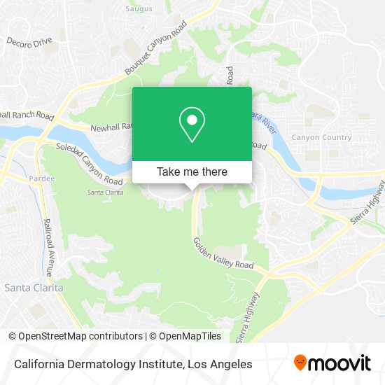 Mapa de California Dermatology Institute