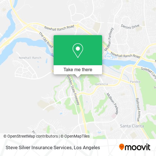 Steve Silver Insurance Services map