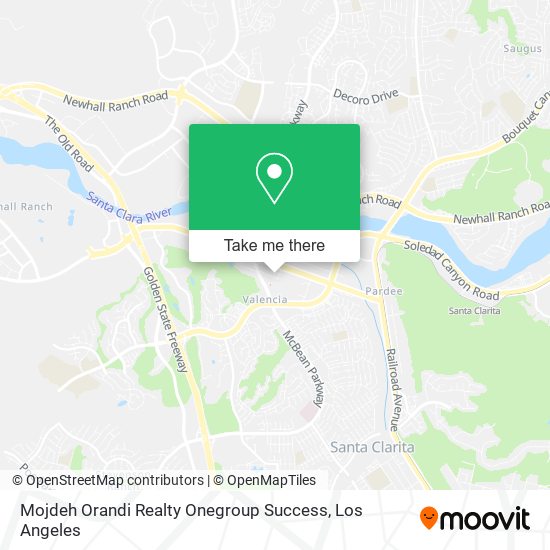 Mojdeh Orandi Realty Onegroup Success map