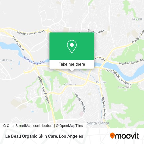 Le Beau Organic Skin Care map