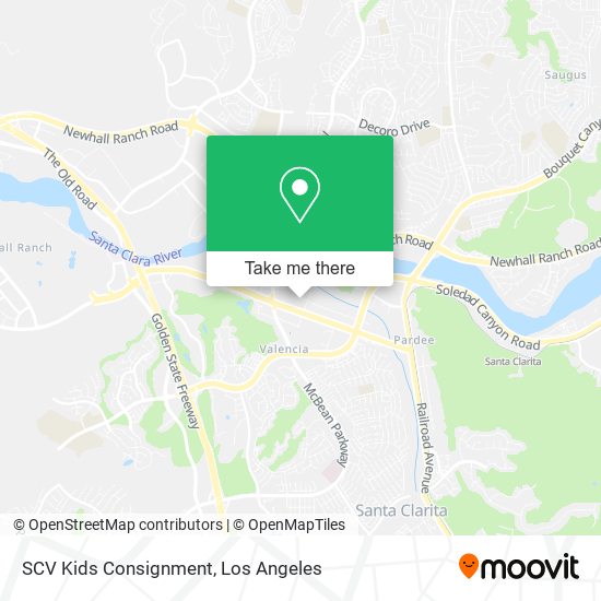 SCV Kids Consignment map