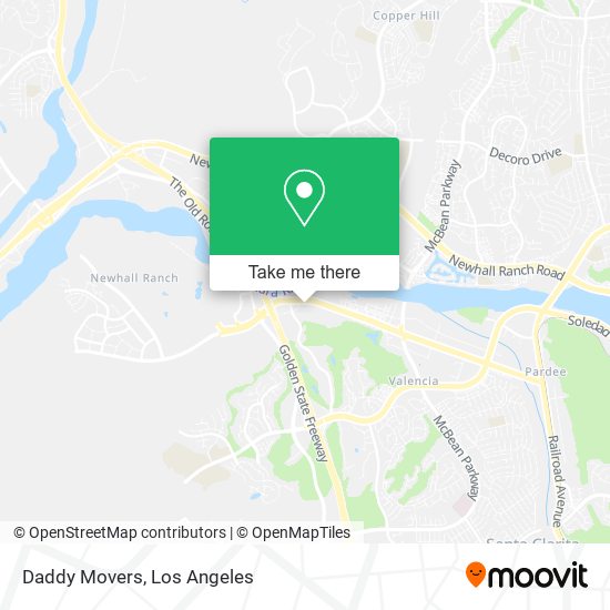 Mapa de Daddy Movers