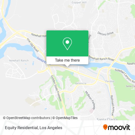 Equity Residential map