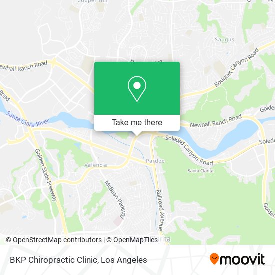 BKP Chiropractic Clinic map