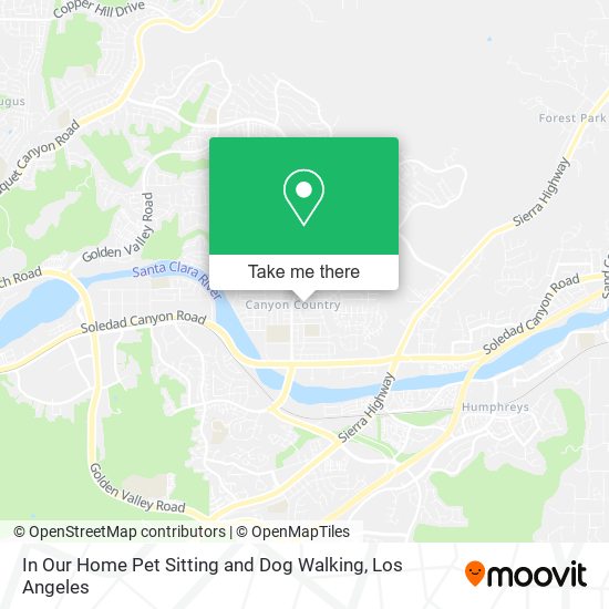 Mapa de In Our Home Pet Sitting and Dog Walking