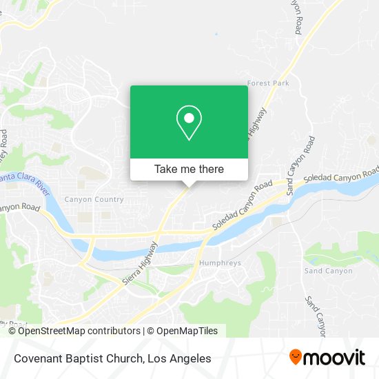 Mapa de Covenant Baptist Church