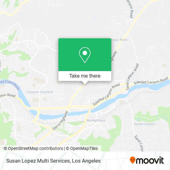 Mapa de Susan Lopez Multi Services