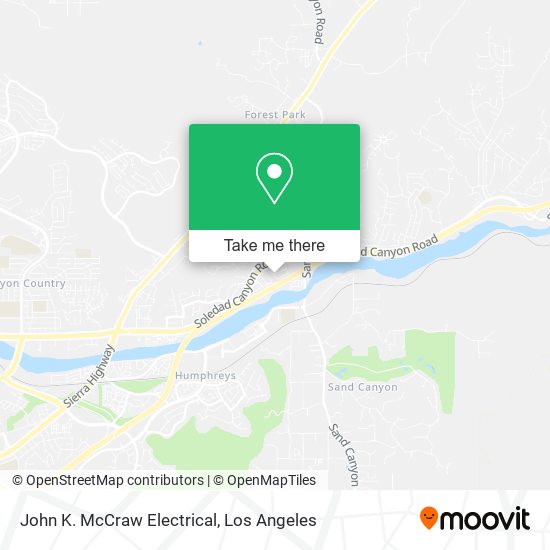 John K. McCraw Electrical map