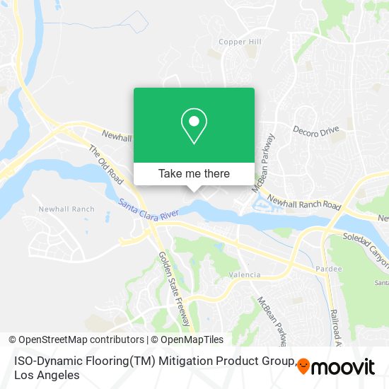 Mapa de ISO-Dynamic Flooring(TM) Mitigation Product Group