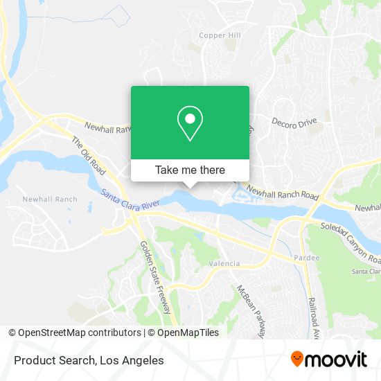 Product Search map
