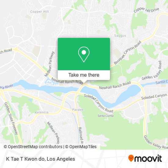 K Tae T Kwon do map
