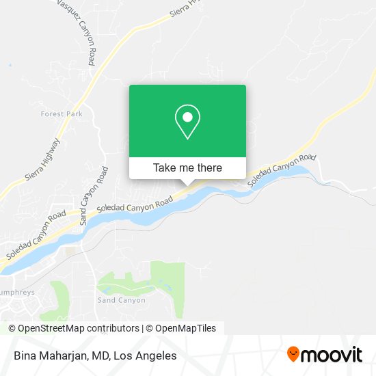 Mapa de Bina Maharjan, MD