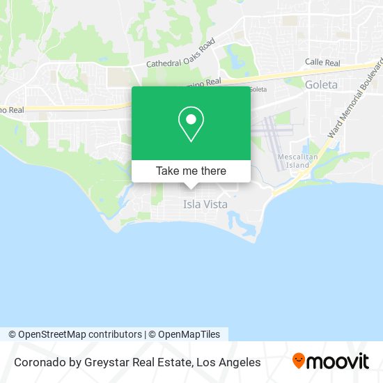 Coronado by Greystar Real Estate map