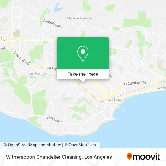 Witherspoon Chandelier Cleaning map