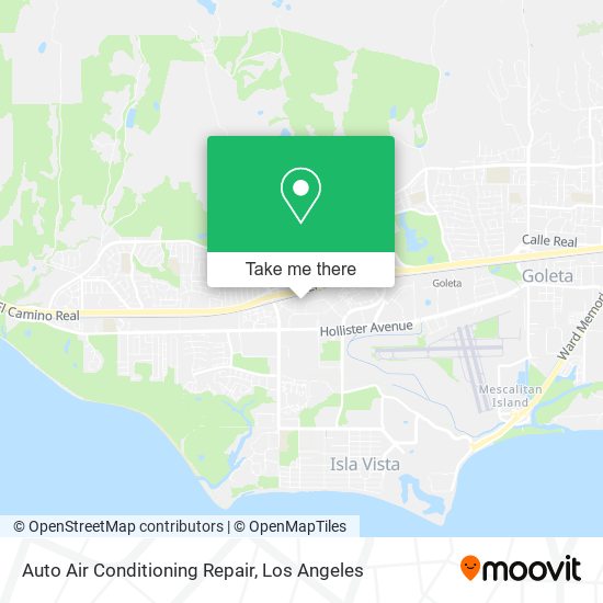 Auto Air Conditioning Repair map