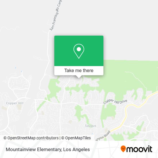 Mountainview Elementary map