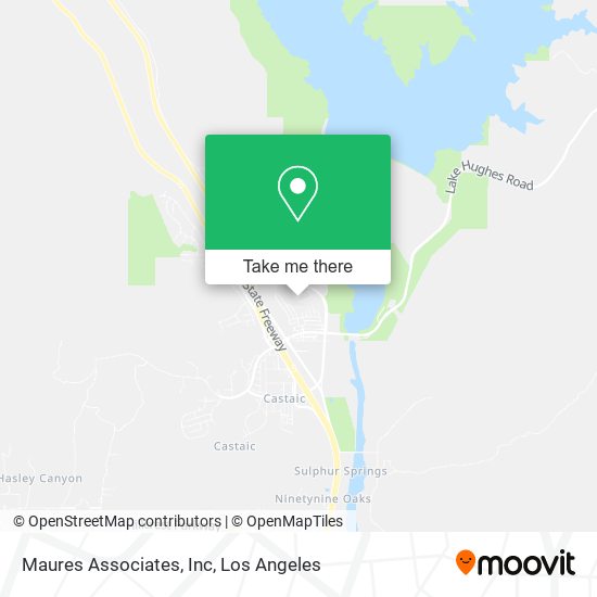 Maures Associates, Inc map