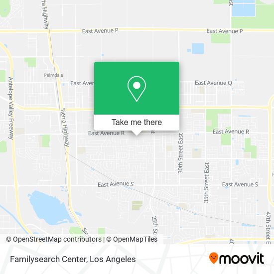 Familysearch Center map