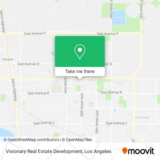 Visionary Real Estate Development map