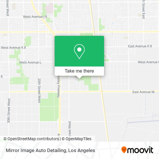 Mirror Image Auto Detailing map