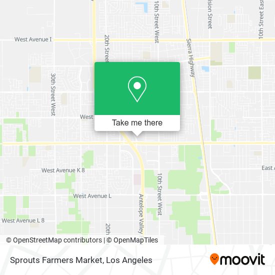 Sprouts Farmers Market map