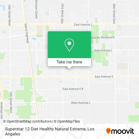 Superstar 12 Diet Healthy Natural Extreme map