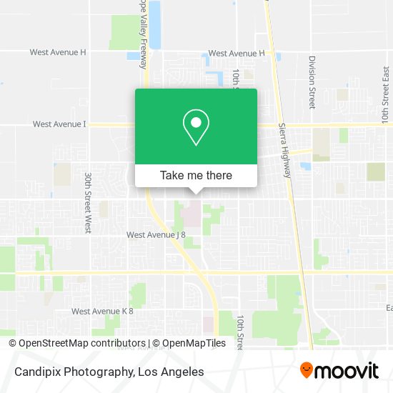 Candipix Photography map