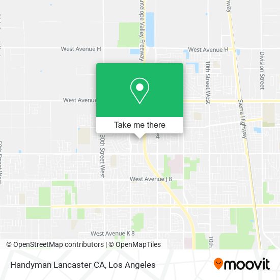 Mapa de Handyman Lancaster CA