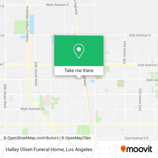 Mapa de Halley Olsen Funeral Home