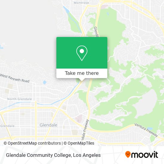 Mapa de Glendale Community College