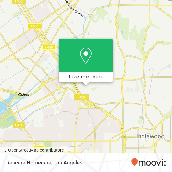 Rescare Homecare map