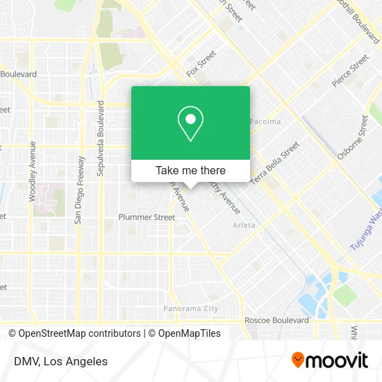DMV map