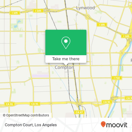 Compton Court map