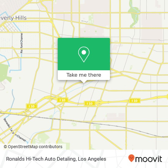 Ronalds Hi-Tech Auto Detaling map