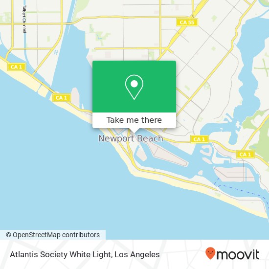 Atlantis Society White Light map