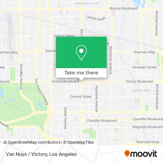 Van Nuys / Victory map