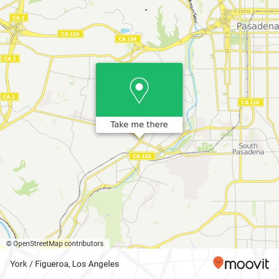 York / Figueroa map