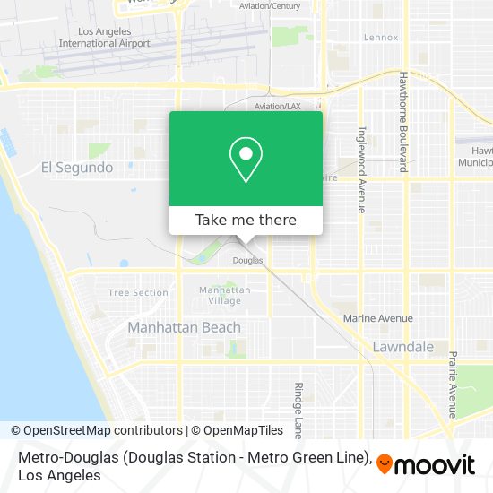 Mapa de Metro-Douglas (Douglas Station - Metro Green Line)