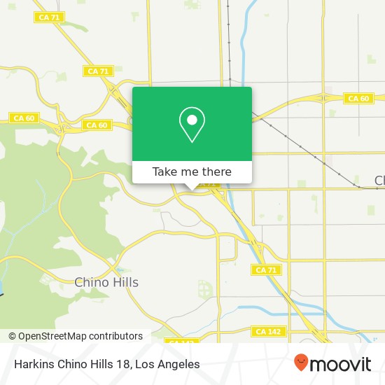 Mapa de Harkins Chino Hills 18