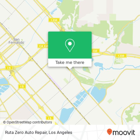 Mapa de Ruta Zero Auto Repair