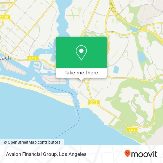 Avalon Financial Group map